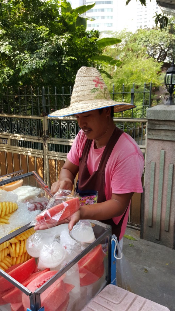 Fruit vendor BKK