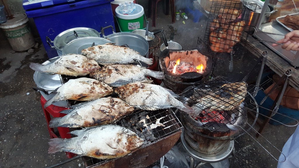 Salt Grilled Fish BKK