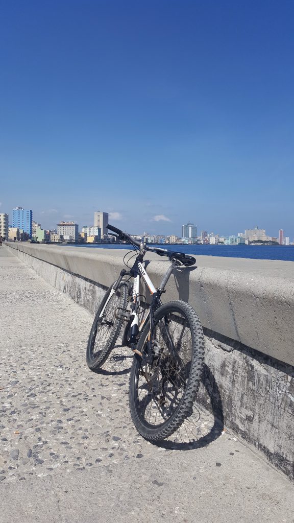 Bike on the Malecon