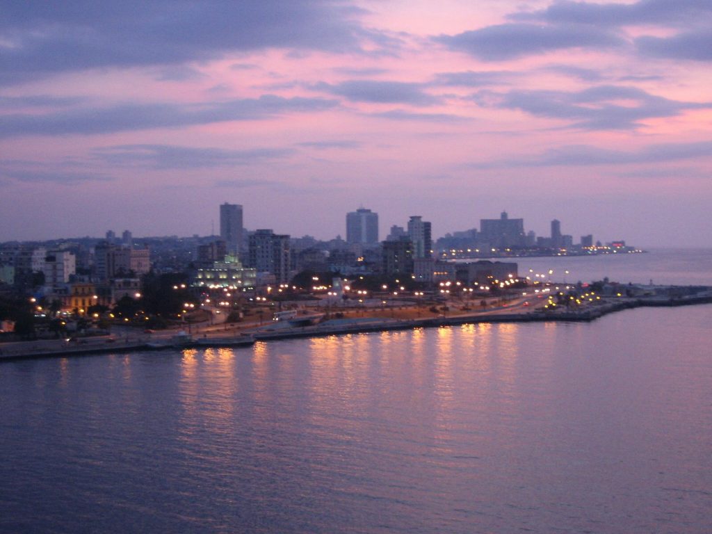 Malecon at sunset